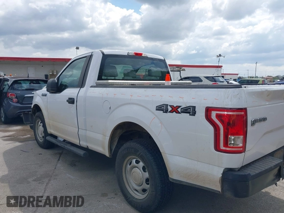 2015 Ford F-150 XL with VIN 1FTMF1E84FKD12758, listed as a IAAI auction lot 41841584 with 59,950 mi miles and . Bid and sale history available at DreamBid. Image 14.