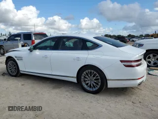 2024 Genesis G80 2.5T z VIN KMTGB4SC4RU239632, wystawiony jako Copart lot #86568784 z przebiegiem 537 mil mil oraz Szkoda całkowita • Salvage title. Historia ofert i sprzedaży dostępna na DreamBid. Obrazek 2.