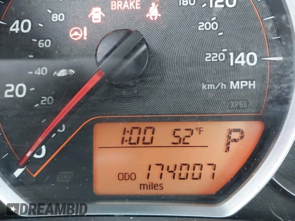 2013 Toyota Yaris L with VIN JTDJTUD30DD568688, listed as a IAAI auction lot 41665697 with 174,007 mi miles. Bid and sale history available at carsss.com. Image 15.