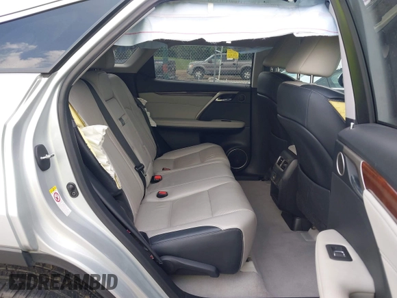 2017 Lexus RX 350 z VIN 2T2BZMCA9HC124727, wystawiony jako IAAI lot #42580173 z przebiegiem 106 749 mil mil oraz . Historia ofert i sprzedaży dostępna na DreamBid. Obrazek 8.