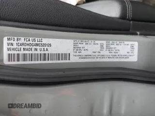 2021 Dodge Durango GT z VIN 1C4RDHDG4MC520126, wystawiony jako Copart lot #44934605 z przebiegiem 96 735 mil mil oraz Szkody całkowita. Historia ofert i sprzedaży dostępna na DreamBid. Obrazek 14.