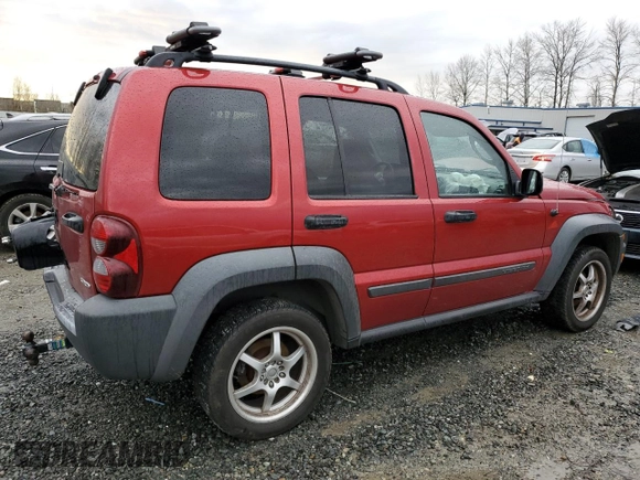 2006 Jeep Liberty Sport with VIN 1J4GL48596W270924, listed as a Copart auction lot 85902874 with 84,825 mi miles and Salvage Title. Bid and sale history available at carsss.com. Image 3.