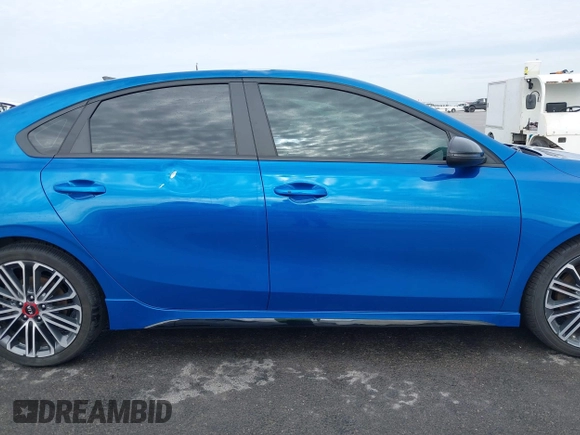 2022 Kia Forte GT with VIN 3KPF44AC1NE464699, listed as a IAAI auction lot 40966852 with 51,562 mi miles. Bid and sale history available at carsss.com. Image 13.