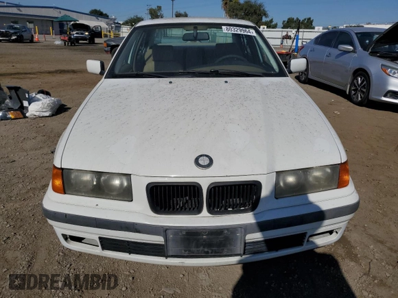 1997 BMW 3 Series 318iA with VIN WBACC0325VEK24857, listed as a Copart auction lot 80329964 with 176,757 mi miles and Clean Title. Bid and sale history available at carsss.com. Image 5.