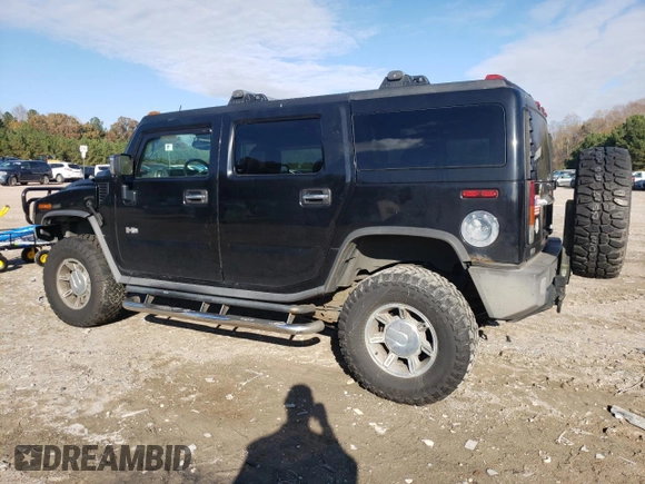 2003 Hummer H2 with VIN 5GRGN23U93H143561, listed as a Copart auction lot 79652984 with 247,206 mi miles and Clean Title. Bid and sale history available at carsss.com. Image 2.