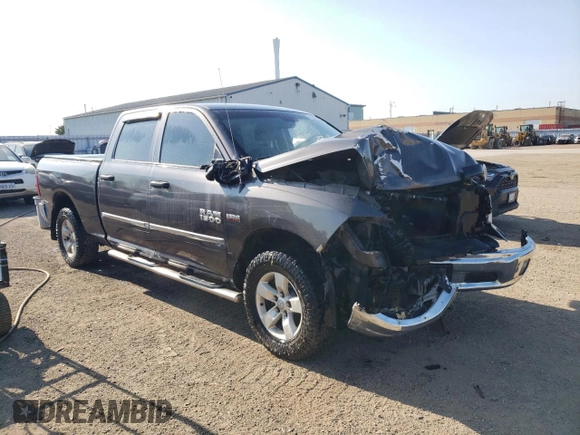 2015 Ram 1500 ST with VIN 1C6RR7ST0FS615620, listed as a Copart auction lot 70307364 with 214,858 mi miles and Salvage title. Bid and sale history available at DreamBid. Image 4.