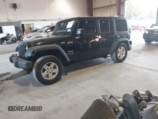 2018 Jeep Wrangler Unlimited Sport S with VIN 1C4HJWDG5JL888349, listed as a IAAI auction lot 40764318 with 61,419 mi miles and . Bid and sale history available at DreamBid. Image 2.