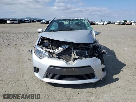 2016 Toyota Corolla L with VIN 5YFBURHE1GP431111, listed as a Copart auction lot 53712075 with 34,534 mi miles and Salvage Title. Bid and sale history available at DreamBid. Image 5.
