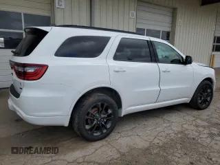 2024 Dodge Durango GT Plus with VIN 1C4RDJDG5RC111406, listed as a Copart auction lot 51932555 with 13,795 mi miles and Salvage title. Bid and sale history available at DreamBid. Image 3.