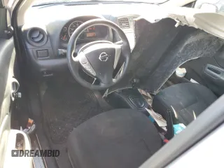 2015 Nissan Versa SV with VIN 3N1CN7APXFL851725, listed as a Copart auction lot 45747845 with 151,719 mi miles and Salvage title. Bid and sale history available at DreamBid. Image 8.