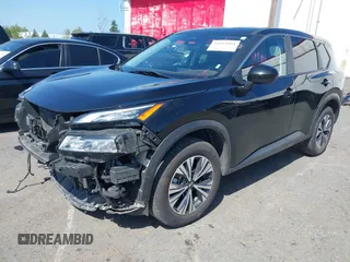 2023 Nissan Rogue SV with VIN JN8BT3BB2PW481493, listed as a IAAI auction lot 42054954 with 52,492 mi miles. Bid and sale history available at carsss.com. Image 19.