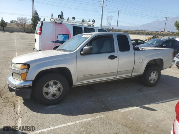 2005 Chevrolet Colorado LS Z85 with VIN 1GCCS196058150459, listed as a Copart auction lot 46690785 with 241,853 mi miles and Clean Title. Bid and sale history available at carsss.com. Image 1.