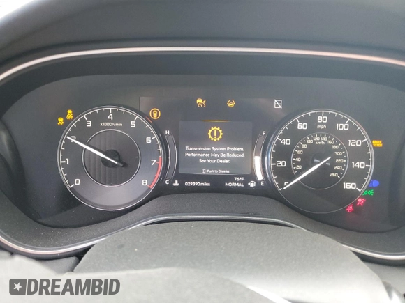 2021 Acura TLX Advance with VIN 19UUB5F65MA011856, listed as a Copart auction lot 54974865 with 29,390 mi miles and Salvage title. Bid and sale history available at DreamBid. Image 9.