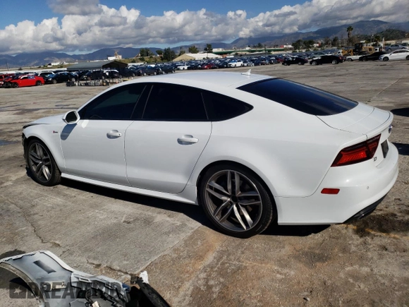 2016 Audi A7 3.0 Premium Plus with VIN WAUWGAFC2GN007670, listed as a Copart auction lot 41129154 with 109,204 mi miles and Salvage Title. Bid and sale history available at carsss.com. Image 2.