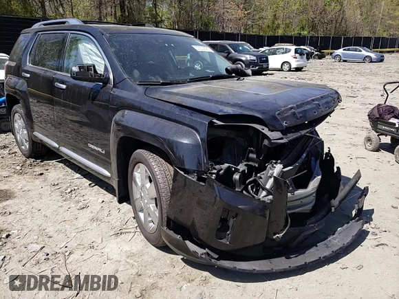 2015 GMC Terrain Denali with VIN 2GKFLZE3XF6318074, listed as a Copart auction lot 53502895 with 158,431 mi miles and Salvage title. Bid and sale history available at DreamBid. Image 12.