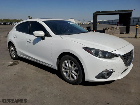 2016 Mazda Mazda3 i Grand Touring with VIN 3MZBM1N74GM248362, listed as a Copart auction lot 74023184 with 87,402 mi miles and Salvage Title. Bid and sale history available at carsss.com. Image 4.
