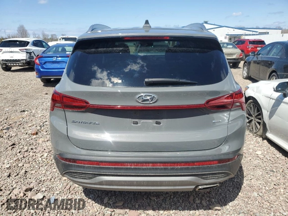 2023 Hyundai Santa Fe SEL with VIN 5NMS2DAJ9PH621278, listed as a Copart auction lot 53709935 with 12,358 mi miles and Salvage Title. Bid and sale history available at DreamBid. Image 6.