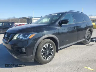 2020 Nissan Pathfinder SL with VIN 5N1DR2CN6LC646605, listed as a Copart auction lot 48386065 with 51,672 mi miles and Salvage Title. Bid and sale history available at carsss.com. Image 1.