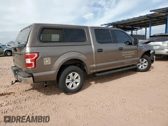 2020 Ford F-150 XL with VIN 1FTEW1C51LFA97776, listed as a Copart auction lot 44935585 with 93,886 mi miles and Salvage Title. Bid and sale history available at carsss.com. Image 3.