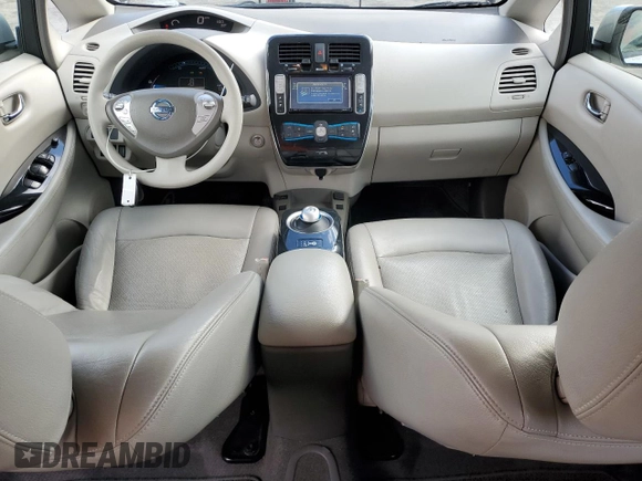 2011 Nissan LEAF SL-e with VIN JN1AZ0CP5BT008683, listed as a Copart auction lot 48921465 with 63,355 mi miles and Clean Title. Bid and sale history available at carsss.com. Image 8.