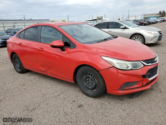 2018 Chevrolet Cruze LS with VIN 1G1BC5SM6J7139452, listed as a Copart auction lot 50046185 with 72,564 mi miles and Clean Title. Bid and sale history available at carsss.com. Image 4.
