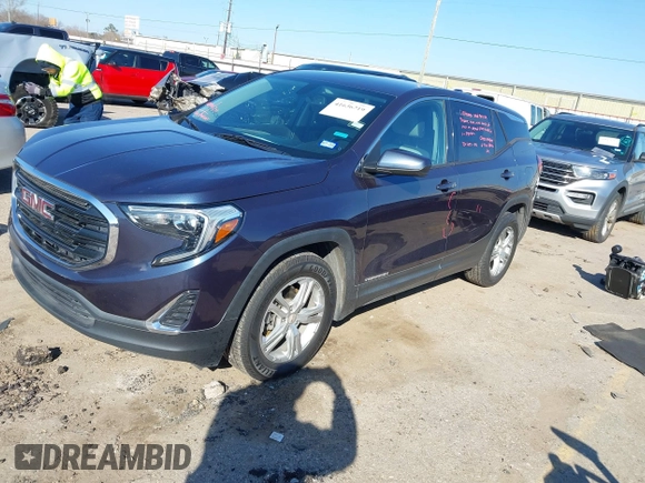 2018 GMC Terrain SLE with VIN 3GKALMEV3JL328724, listed as a IAAI auction lot 41636219 with 175,786 mi miles. Bid and sale history available at carsss.com. Image 17.