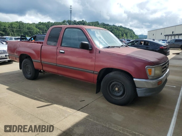1996 Toyota T100 DX z VIN JT4TN12D9T0019400, wystawiony jako Copart lot #61257125 z przebiegiem 248 396 mil mil oraz Czysty tytuł • Clean title. Historia ofert i sprzedaży dostępna na DreamBid. Obrazek 4.