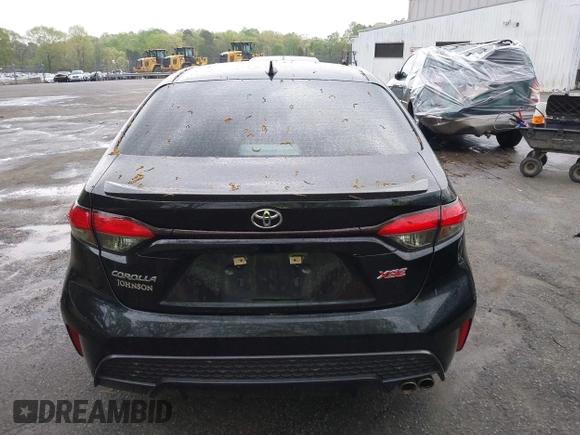 2021 Toyota Corolla XSE with VIN 5YFT4MCE1MP078086, listed as a IAAI auction lot 41894806 with 77,412 mi miles. Bid and sale history available at carsss.com. Image 16.