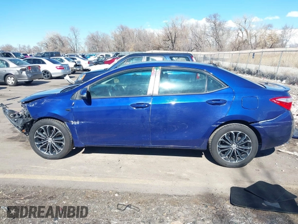 2014 Toyota Corolla L with VIN 5YFBURHE4EP006267, listed as a IAAI auction lot 41658018 with 96,423 mi miles and . Bid and sale history available at DreamBid. Image 14.