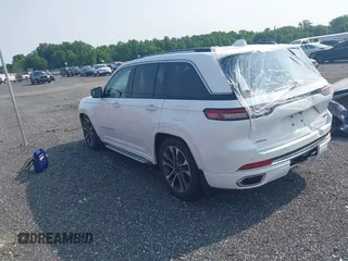 2022 Jeep Grand Cherokee Overland with VIN 1C4RJHDGXN8576813, listed as a IAAI auction lot 42314919 with 35,632 mi miles and . Bid and sale history available at DreamBid. Image 3.