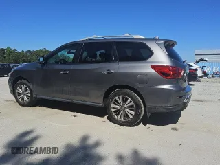 2019 Nissan Pathfinder SV with VIN 5N1DR2MM4KC641519, listed as a Copart auction lot 51615635 with 144,606 mi miles and Clean title. Bid and sale history available at DreamBid. Image 2.