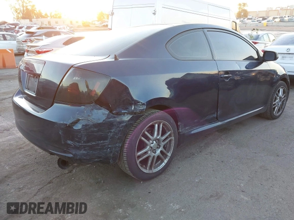 2006 Scion tC with VIN JTKDE167560098683, listed as a IAAI auction lot 41277221 with 179,476 mi miles. Bid and sale history available at carsss.com. Image 4.