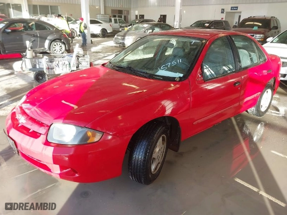 2003 Chevrolet Cavalier with VIN 1G1JC52F937157511, listed as a IAAI auction lot 41385506 with 199,583 mi miles. Bid and sale history available at carsss.com. Image 2.