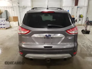 2014 Ford Escape Titanium with VIN 1FMCU9J95EUA84671, listed as a Copart auction lot 47398165 with 84,453 mi miles and Salvage Title. Bid and sale history available at DreamBid. Image 6.