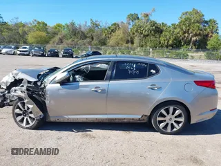 2013 Kia Optima SX with VIN 5XXGR4A66DG182161, listed as a IAAI auction lot 41854763 with 1 mi miles. Bid and sale history available at carsss.com. Image 15.