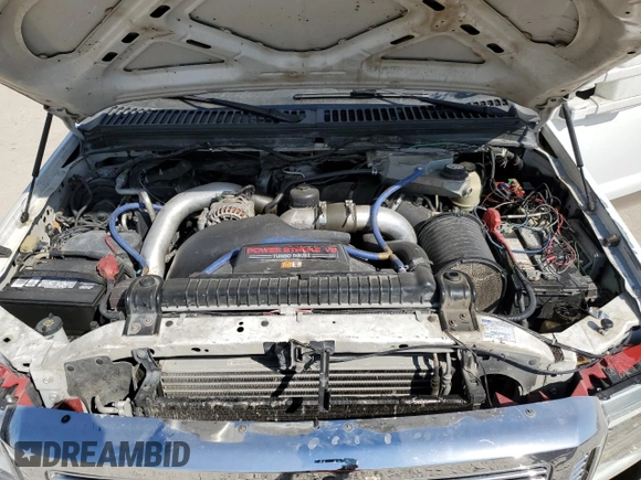 2005 Ford F-350 XL with VIN 1FTWW31P95EC10581, listed as a Copart auction lot 48245125 with 309,890 mi miles and Salvage title. Bid and sale history available at DreamBid. Image 11.