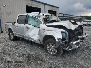 2016 Ford F-150 XLT with VIN 1FTEW1EF0GFB20475, listed as a Copart auction lot 56536605 with 111,748 mi miles and Salvage title. Bid and sale history available at DreamBid. Image 4.