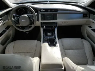 2016 Jaguar XF 35t Prestige with VIN SAJBK4BV8GCY18346, listed as a Copart auction lot 46985125 with 89,484 mi miles and Salvage Title. Bid and sale history available at carsss.com. Image 8.