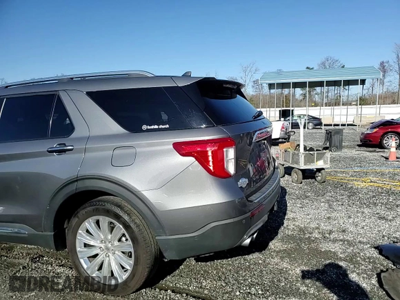 2022 Ford Explorer King Ranch z VIN 1FM5K8LC1NGC30483, wystawiony jako Copart lot #48477725 z przebiegiem 21 339 mil mil oraz Szkoda całkowita • Salvage title. Historia ofert i sprzedaży dostępna na DreamBid. Obrazek 15.