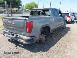 2022 GMC Sierra 1500 AT4 with VIN 3GTP9EEL2NG120275, listed as a IAAI auction lot 42009145 with 54,721 mi miles and . Bid and sale history available at DreamBid. Image 4.