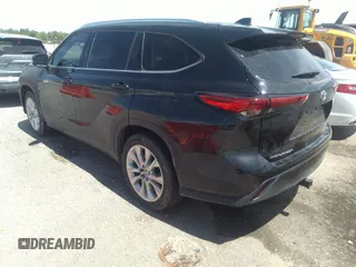 2021 Toyota Highlander Hybrid Limited with VIN 5TDYARAH8MS505859, listed as a IAAI auction lot 42751858 with 43,879 mi miles and . Bid and sale history available at DreamBid. Image 3.