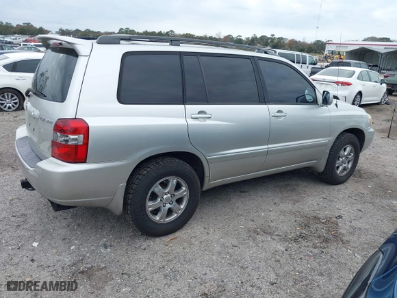 2007 Toyota Highlander with VIN JTEHP21A970208191, listed as a IAAI auction lot 41339775 with 141,496 mi miles. Bid and sale history available at carsss.com. Image 4.