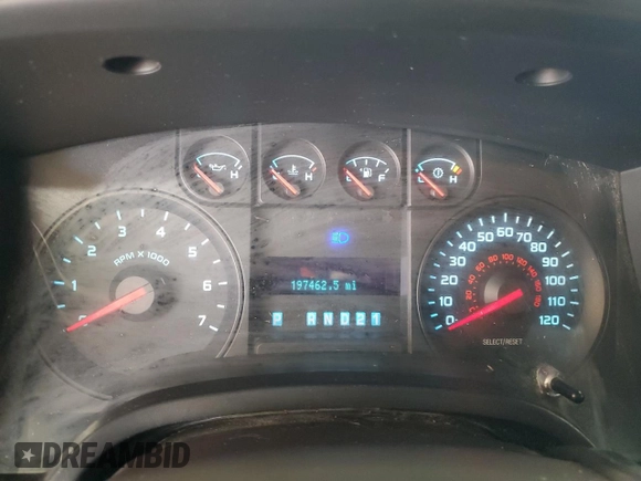2010 Ford F-150 XL with VIN 1FTMF1CW8AKA82586, listed as a Copart auction lot 58854245 with 197,462 mi miles and Non repairable. Bid and sale history available at DreamBid. Image 9.