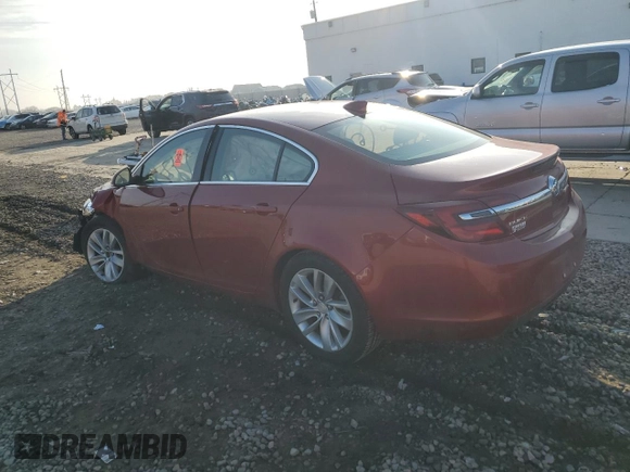 2015 Buick Regal with VIN 2G4GV5EK8F9171550, listed as a Copart auction lot 83577054 with Not provided miles and Salvage title. Bid and sale history available at DreamBid. Image 2.