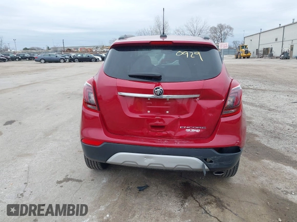 2020 Buick Encore Preferred with VIN KL4CJASB0LB022694, listed as a IAAI auction lot 41990929 with 50,807 mi miles and . Bid and sale history available at DreamBid. Image 16.