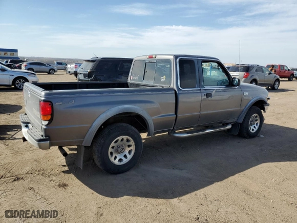 2000 Mazda B-Series 4WD Truck SE with VIN 4F4ZR17V4YTM10600, listed as a Copart auction lot 48071335 with 85,204 mi miles and Salvage Title. Bid and sale history available at carsss.com. Image 3.