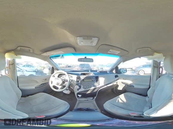 2012 Toyota Sienna with VIN 5TDZK3DC7CS177475, listed as a Copart auction lot 42987655 with 171,641 mi miles and Salvage Title. Bid and sale history available at carsss.com. Image 13.
