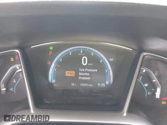 2016 Honda Civic EX with VIN 19XFC2F72GE097060, listed as a IAAI auction lot 41626940 with 156,941 mi miles and . Bid and sale history available at DreamBid. Image 7.