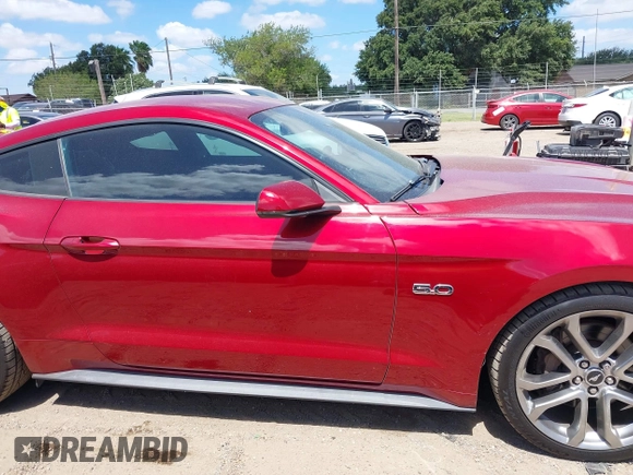 2019 Ford Mustang GT with VIN 1FA6P8CF1K5178208, listed as a IAAI auction lot 42818966 with 38,377 mi miles and . Bid and sale history available at DreamBid. Image 13.