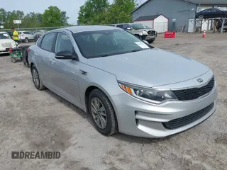 2017 Kia Optima LX with VIN 5XXGT4L39HG177174, listed as a IAAI auction lot 42341531 with 94,801 mi miles and . Bid and sale history available at DreamBid. Image 1.